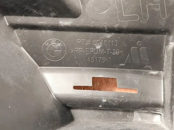 Vänster stötfångarfäste + dimljus + tvättare BMW X3 F25 image 8