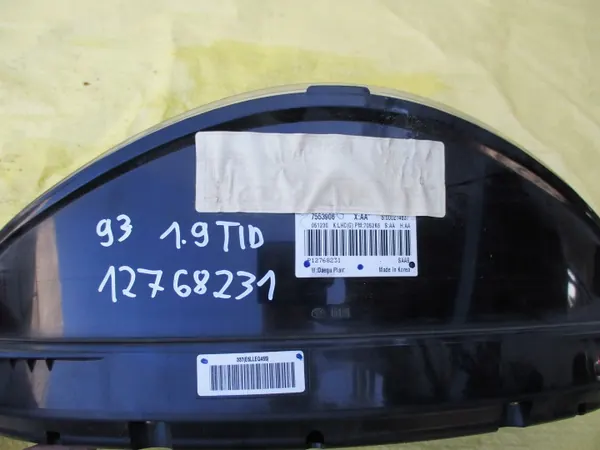 Compteur SAAB 9-3 1.9 TID OEM 12768231 - Occasion image 3