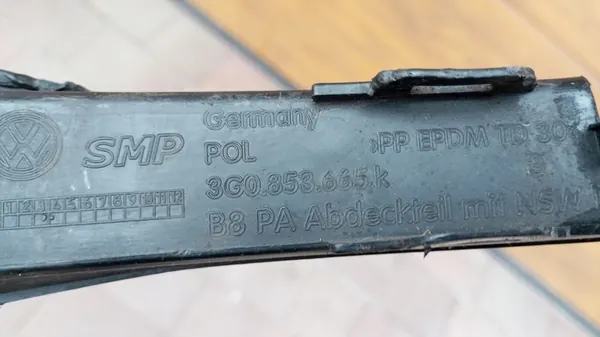 Griglia paraurti anteriore sinistra VW Passat B8 OEM 3G0853665K image 5