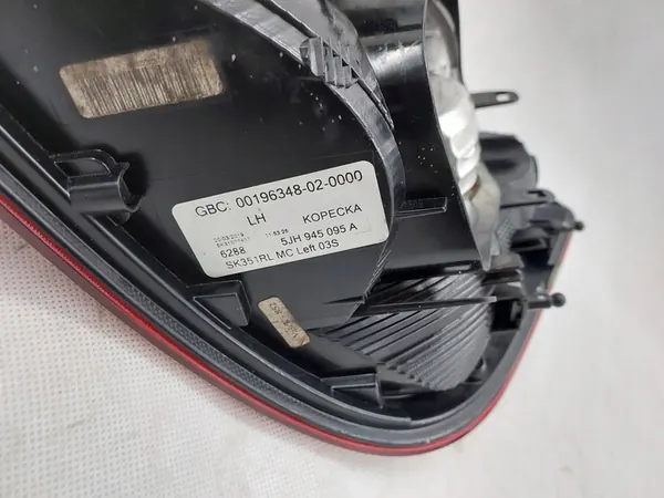 LÁMPARA TRASERA IZQUIERDA SKODA RAPID 5J LIFTBACK 5JH945095A image 10