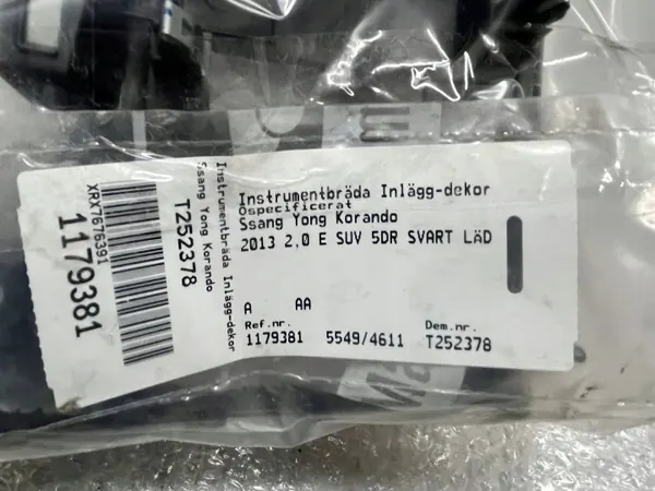 SsangYong Korando Innenverkleidungssatz OEM 76540-34010 image 5