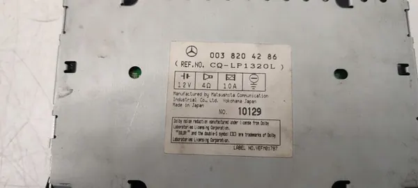 Radio Mercedes OEM 0038204286 para W140 C140 CL S Coupé image 9