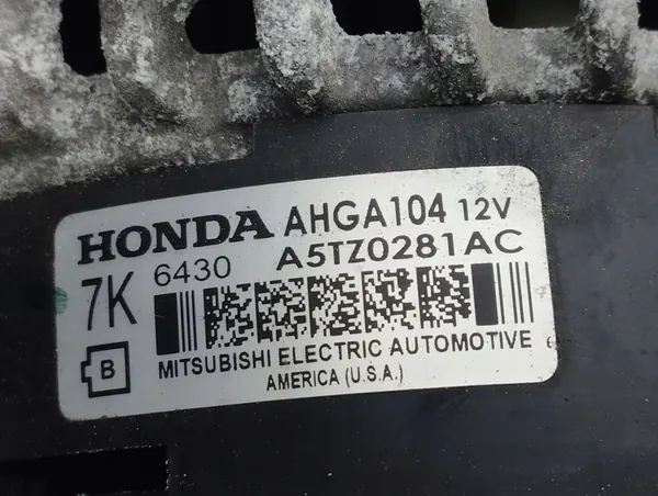 Honda HR-V 2016 Generaattori AHGA104 image 3