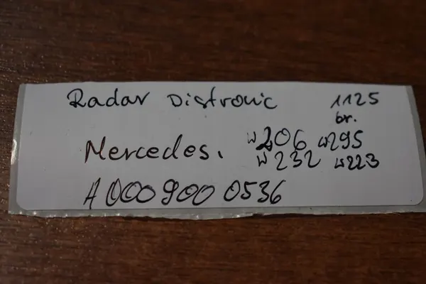 RADAR DISTRONIC MERCEDES W206 W232 W295 W223 image 3