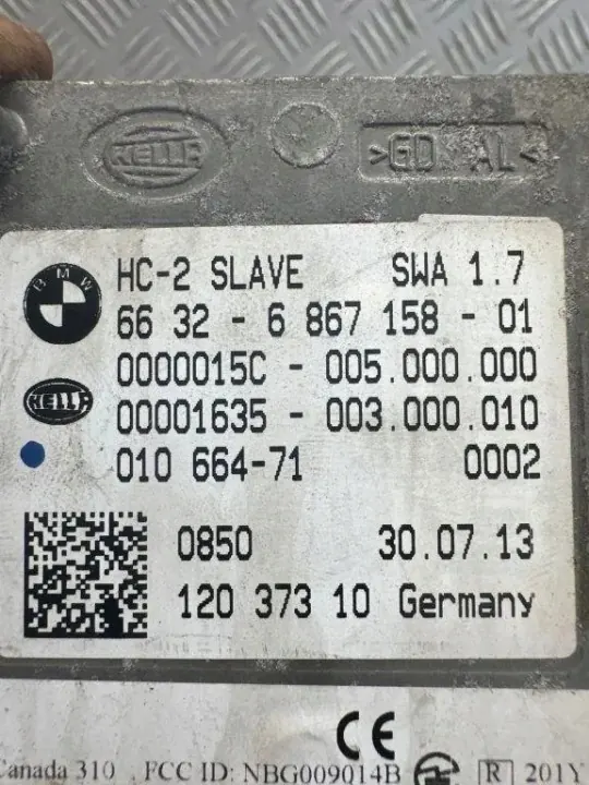 BMW X5 F15 Spurwechsel-Sensor OEM 6867158 image 3