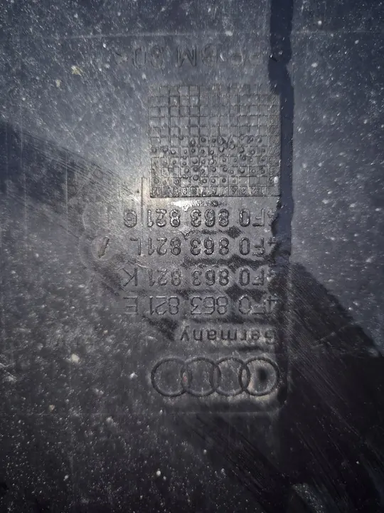 Motoröverdrag Audi A6 C6 4F0863821K image 4