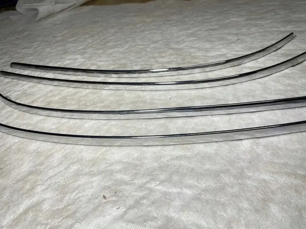 Cornice paraurti cromata originale Mercedes A-Class W169 destra anteriore image 4