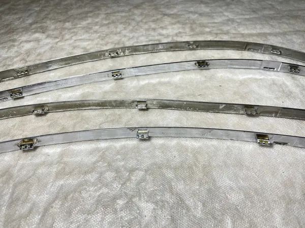 Cornice paraurti cromata originale Mercedes A-Class W169 destra anteriore image 5