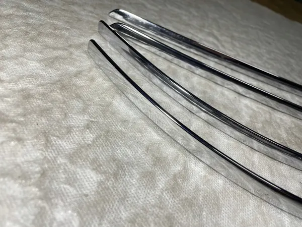 Cornice paraurti cromata originale Mercedes A-Class W169 destra anteriore image 8