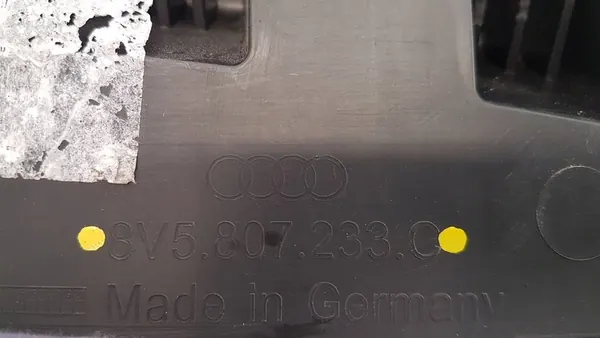 AUDI A3 8V 2016-2020 S-LINE PUSKURIN SPOILER OEM 8V5807233C image 5