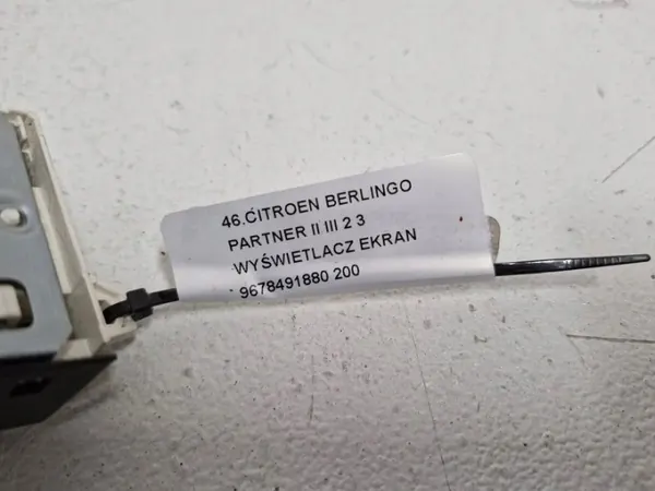 Pantalla de visualización OEM 9678491880 para Citroen Berlingo image 10