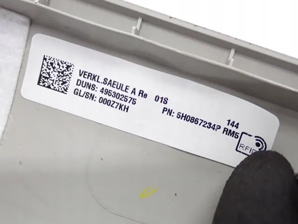 OEM 5H0867234P Pilaarbescherming Rechts Voor VW Golf 8 image 3