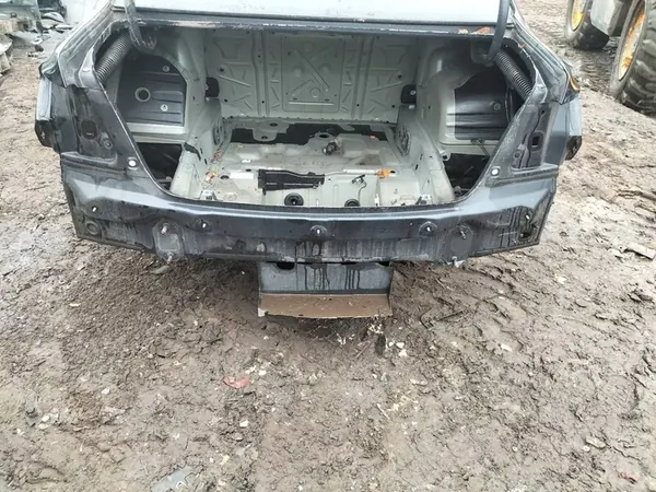 BMW F01 Rear Bumper S34 Azurtischarz Metallic image 1