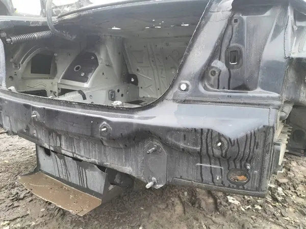 BMW F01 Rear Bumper S34 Azurtischarz Metallic image 5