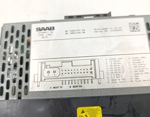 OEM 00 Werksradio für Saab 9-3 - Gebraucht image 9