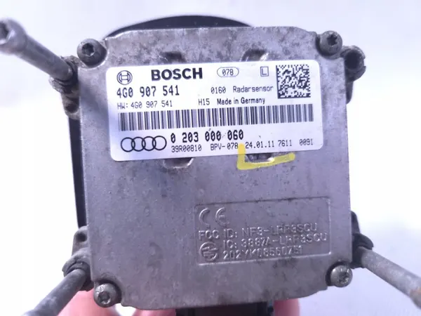 Capteur Radar ACC Audi A6 C7 OEM 4G0907541 Gauche image 3