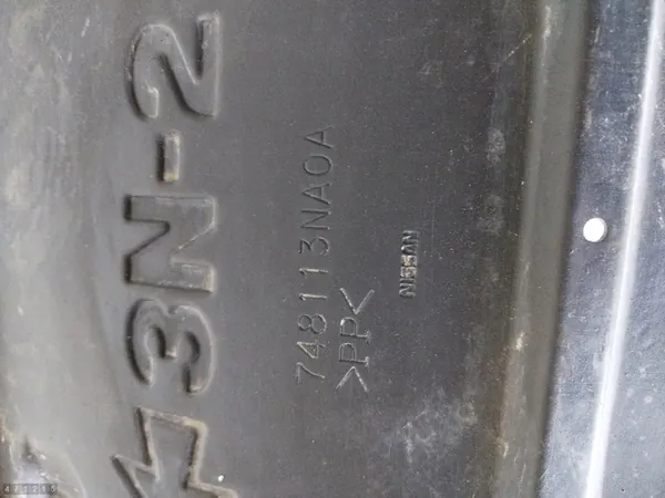 Couvercle de moteur Nissan Leaf 2016 748113na0a image 3