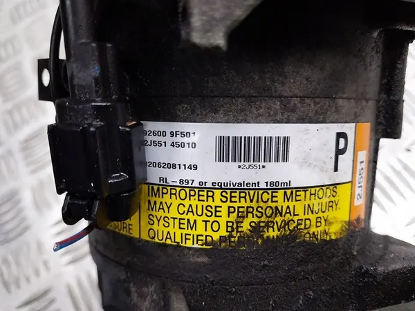 Compressore Aria Condizionata Nissan Primera P12 1.6 926009F501 image 3