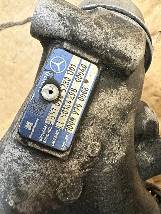 TURBINA BI-TURBO MERCEDES SPRINTER W906 A6510905280 image 3