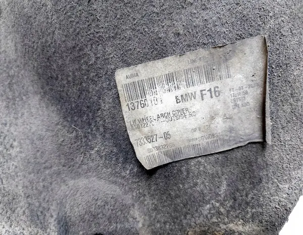 Para-lamas traseiros esquerdo e direito BMW X6 F16 OEM 7333527 image 8