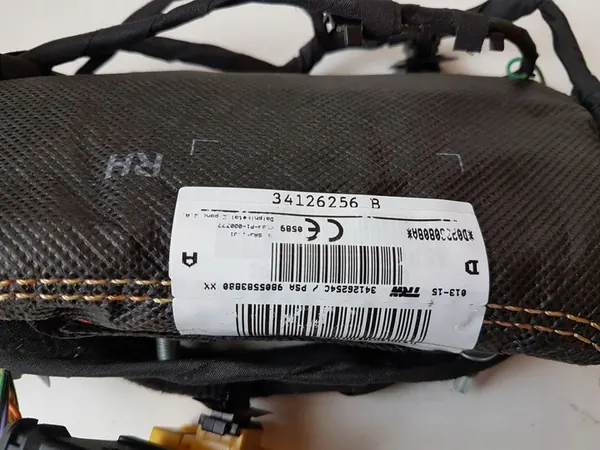 2015 Peugeot 308 Seitenairbag Sitz 34126256B image 6