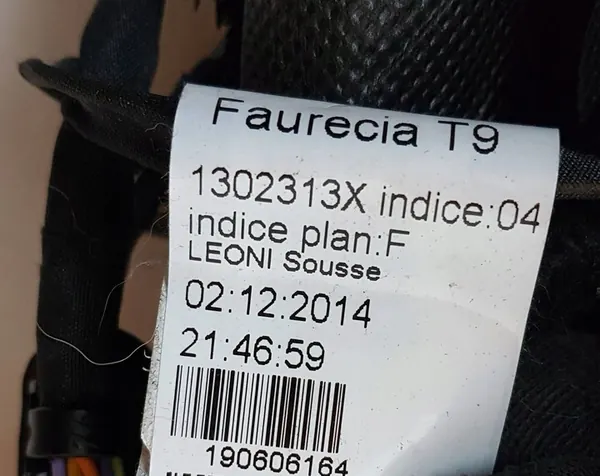 2015 Peugeot 308 Seitenairbag Sitz 34126256B image 8