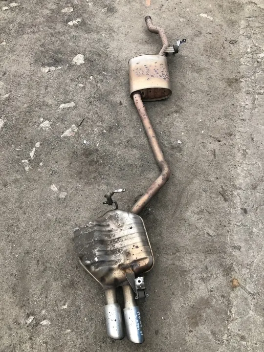 Silencieux Echappement Audi OE OEM 4G0 pour A6 C7 image 2