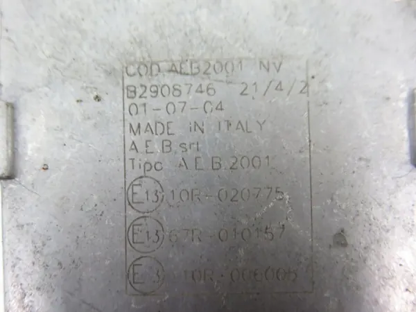 Controlador LPG usado OEM AEB2001NV - ELISA image 3