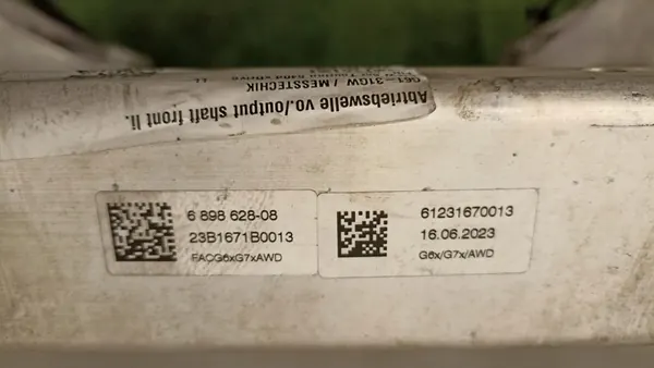 BMW G60 G61 Châssis Avant XDrive Stabilisateur 6898628 image 2