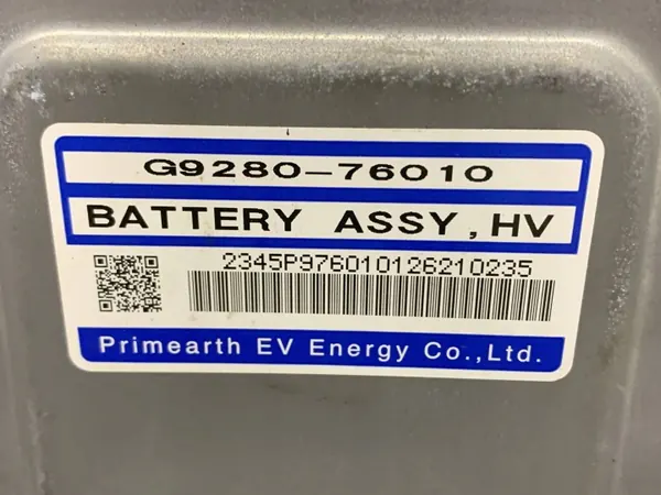 Toyota Prius V Accu OEM G9280-76010 1Ah image 7