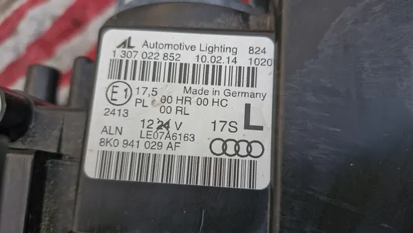 AUDI A4 8K Faro Izquierdo 8K0941029AF image 4