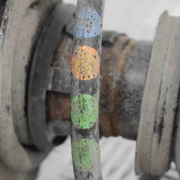 Ammortizzatore anteriore sinistro VW GOLF VI 1K0413031BE image 3