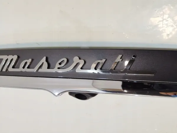 Garniture Chrome Coffre Maserati Ghibli III OEM 670010759 image 3