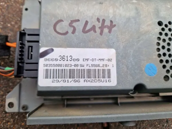 Ecrã de visualização OEM 9660361380 para Citroen C5 I Lift image 3