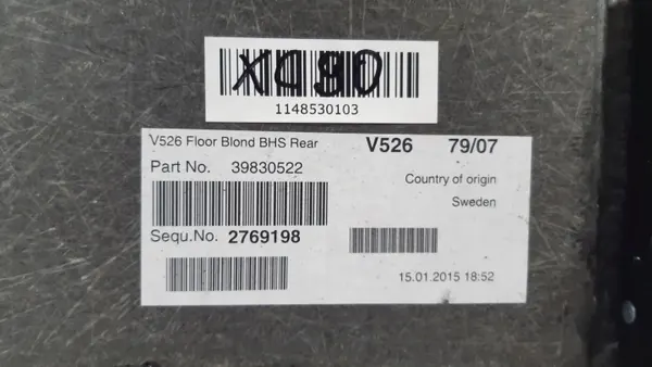 Volvo XC90 II kofferbakvloer OEM 39830522 - Gebruikt image 9