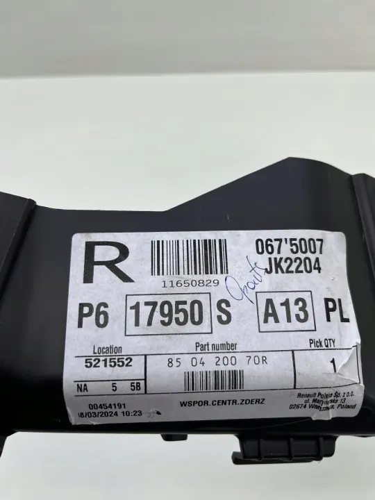 Renault OE 850420070R Takapuskurin Liukutuki image 5