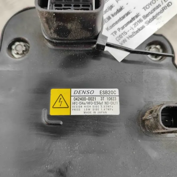Compressore Aria Condizionata Toyota Prius (_W5_) 8837047090 image 6