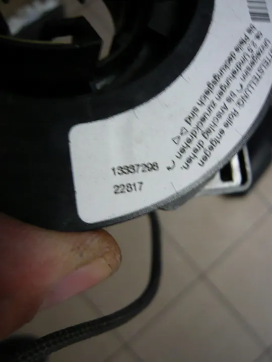 Airbag-Band Opel Meriva A 13337298 image 2