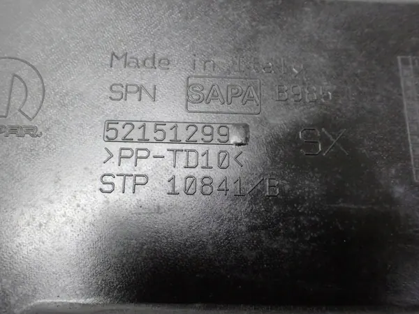OEM 52151299 Linker Onderbodenschild Fiat Panda III image 3