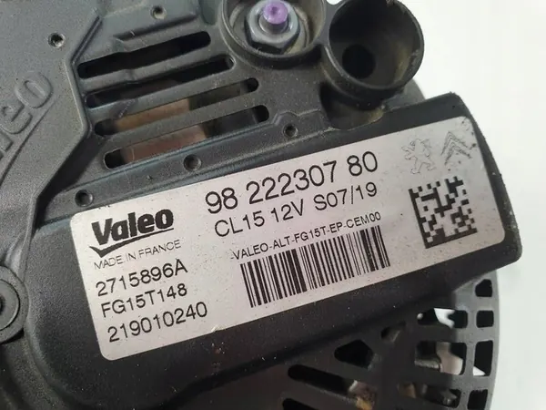 Peugeot 508 II 1.6 THP Vaihtovirtageneraattori image 2