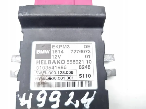 BMW X3 F25 Bränslepump Kontrollmodul 7276073 image 7