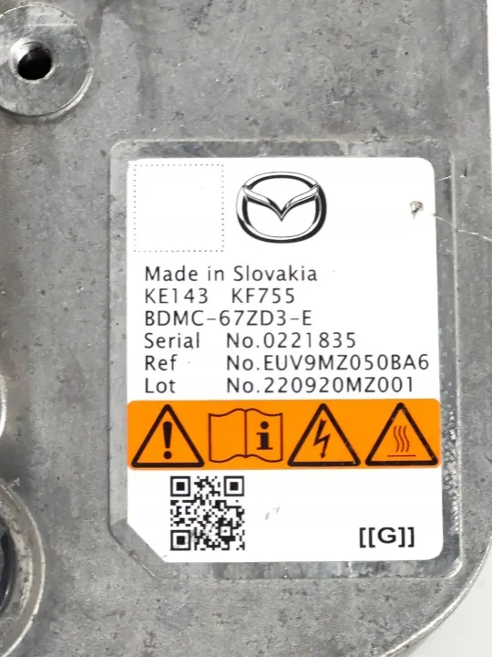 Mazda 3 IV BP Converter Module BDMC-67ZD3-E image 5