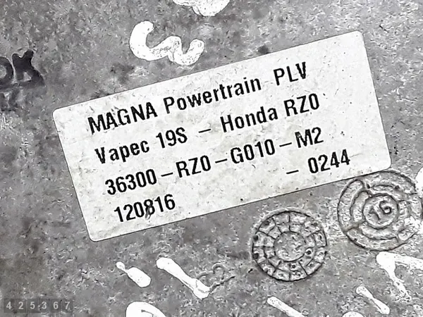 Pompe à vide de frein Honda Civic 2016 36300rz0g010m2 image 5