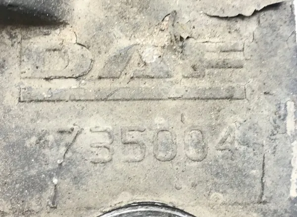 Grille de marche DAF OEM 1689404 - État utilisé image 3