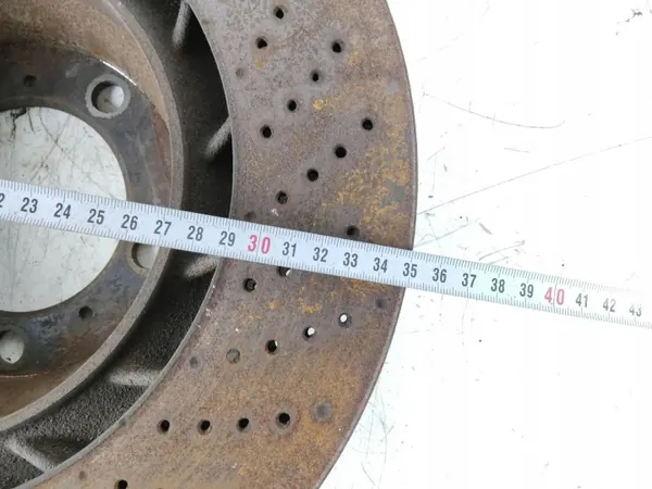 Porsche Hinterrad-Bremsscheibe OEM RZV68871 - Gebraucht image 6