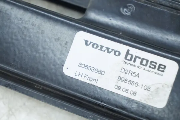 Mecanismo de elevador de vidro esquerdo Volvo C70 II image 7