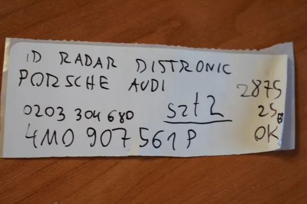 OEM 0203304680 Radar Distronic für Porsche Audi image 4