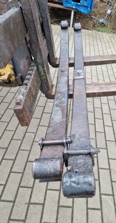 Blattfeder-Satz Scania R OEM Resor Resory 2 Pióra image 3