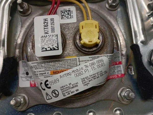 Airbag OEM 77800-TF0-E82 para Honda Jazz III image 5