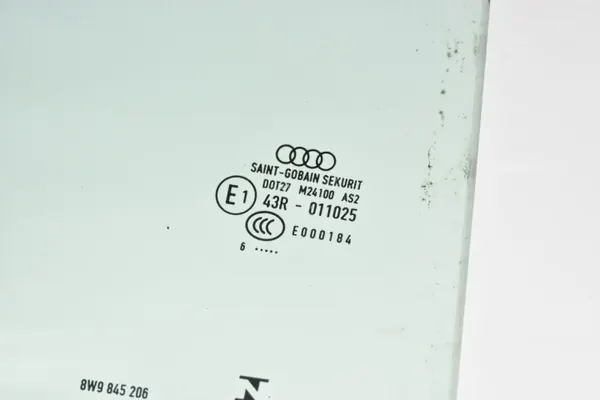 Cristal puerta trasera derecha Audi A4 8W Avant 8W9845206 usado image 7